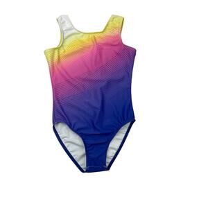 Destira Prismatic Colorful Girls Leotard